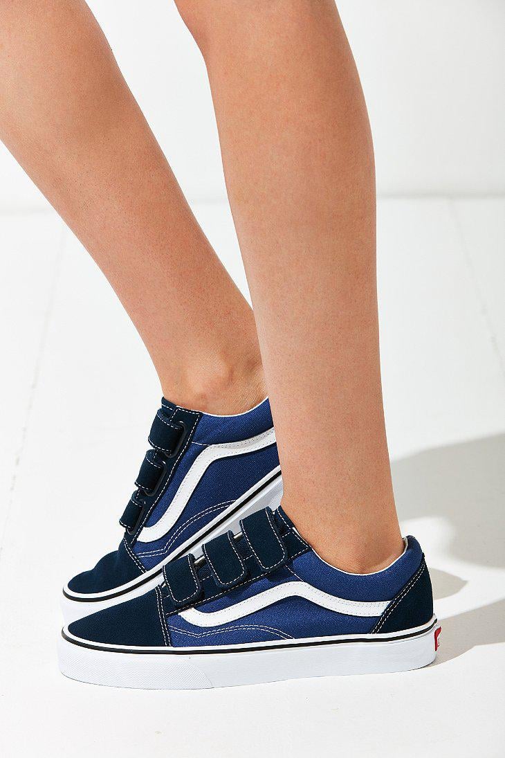 Vans Cotton Old Skool V Pro Sneaker in Navy (Blue) | Lyst