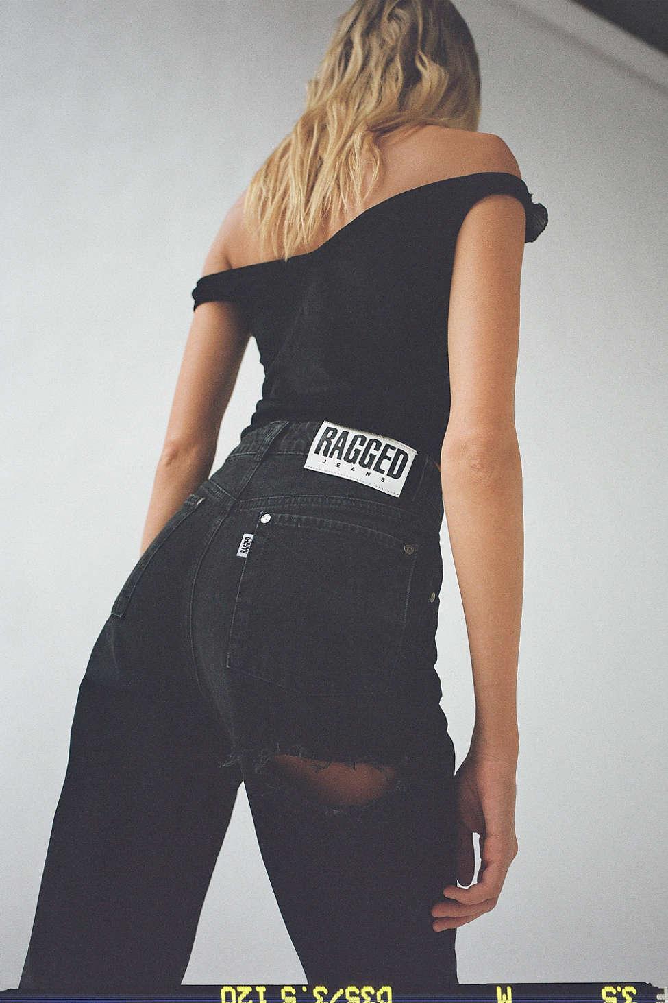 The Ragged Priest Butt Cut Mom Jean | Lyst