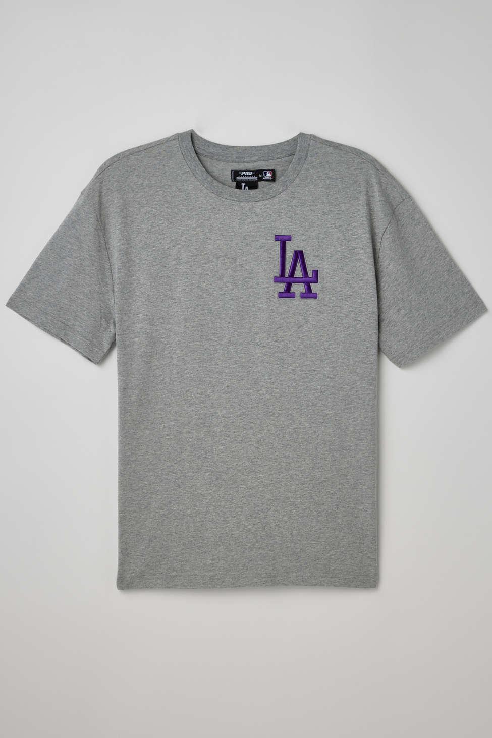 Pro Standard Women's Royal Los Angeles Dodgers Roses T-shirt