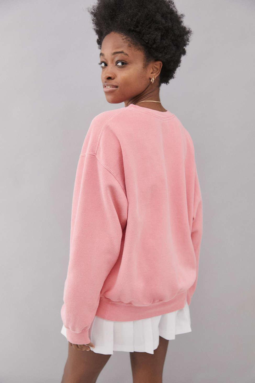 Urban Outfitters Uo Colorado Springs Berry Crew Neck Sweatshirt in Pink |  Lyst