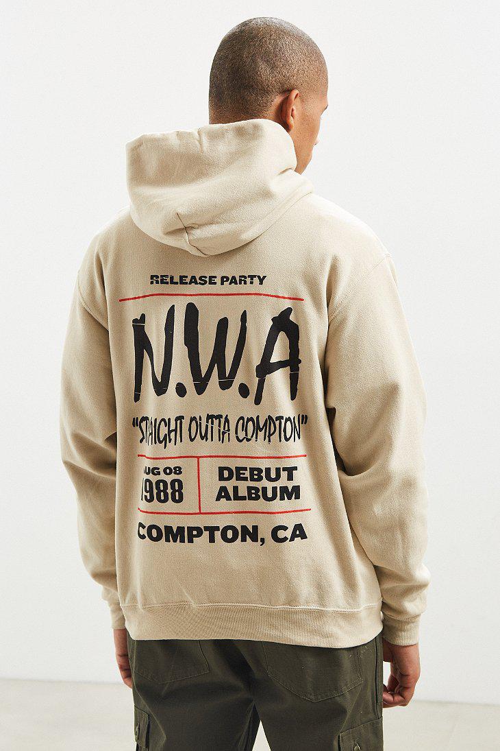Urban Outfitters N.w.a. Hoodie Sweatshirt in Natural for Men | Lyst