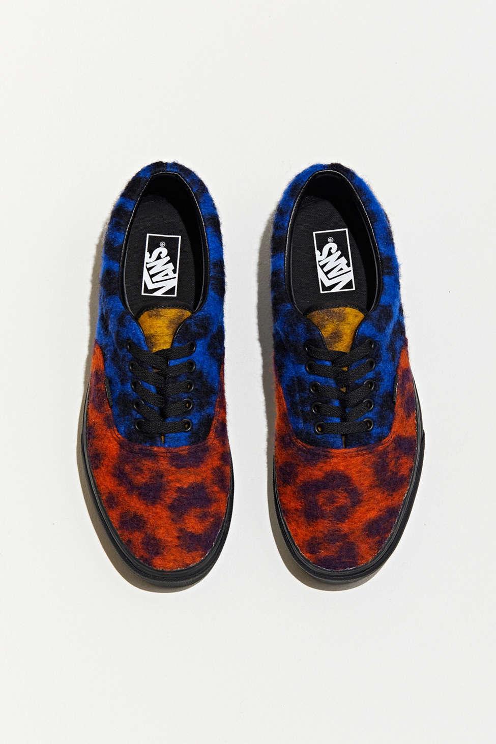 vans mix leopard era platform