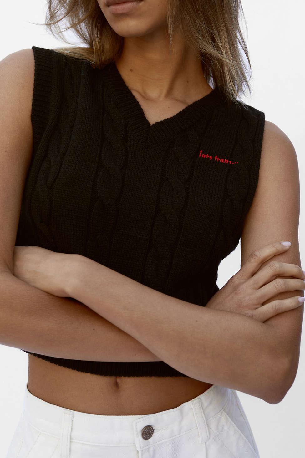 Iets frans sweater vest Clearance