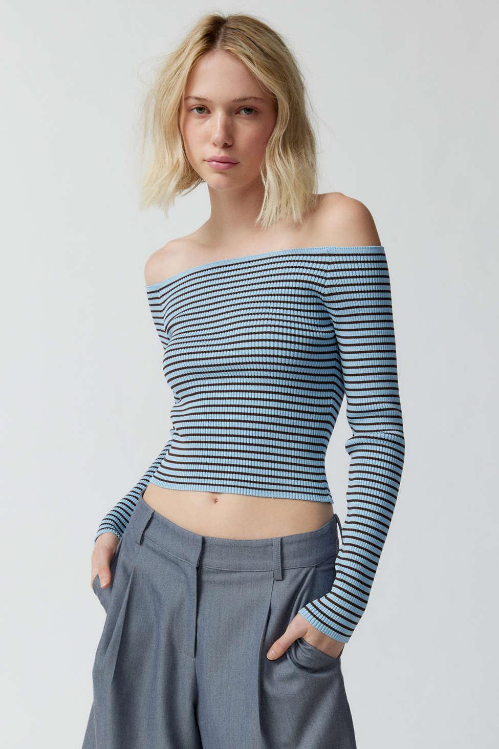 Silence + Noise Silence + Noise Berlin Off-the-shoulder Sweater in