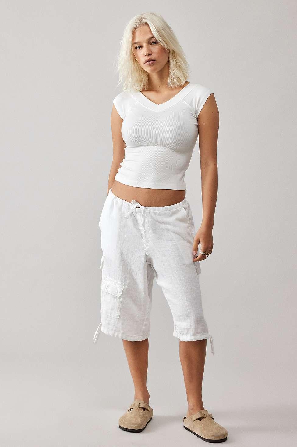Bdg white shorts sale