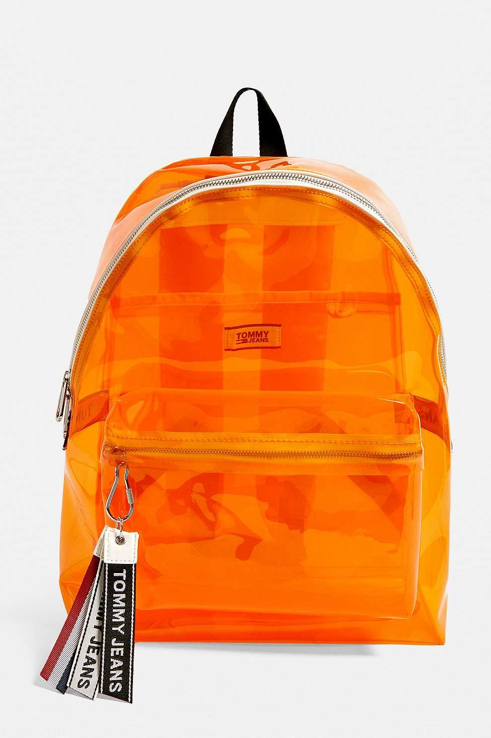 clear tommy hilfiger backpack