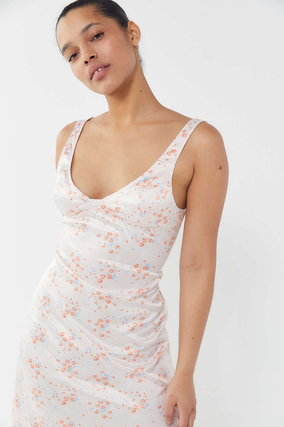 urban outfitters satin dress