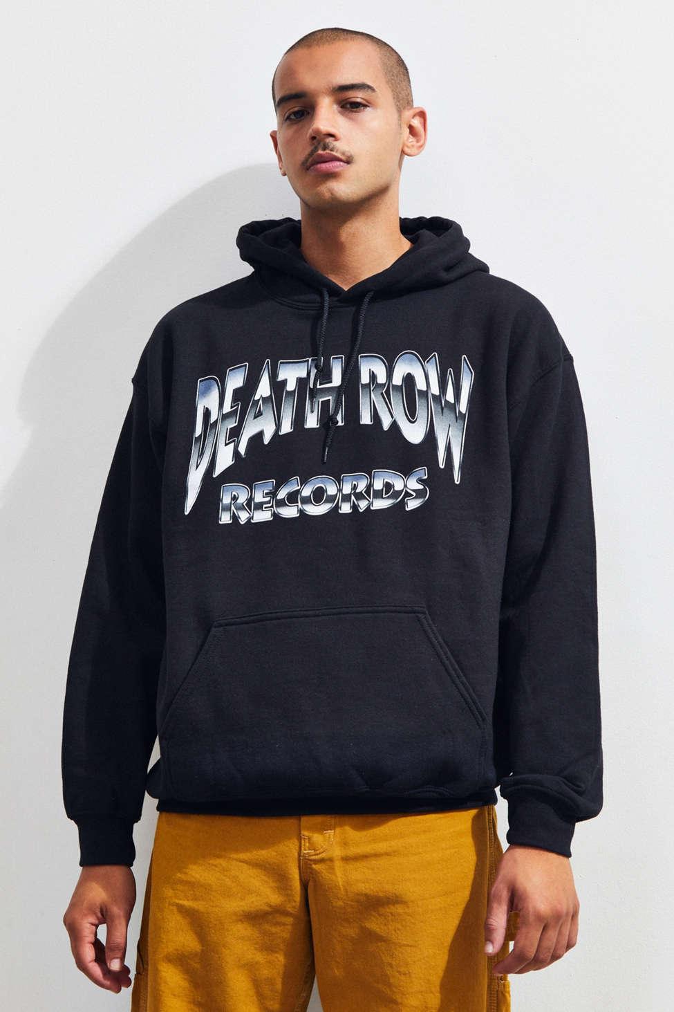 Urban Outfitters Cotton Death Row Records Hoodie Sweatshirt in Blue for Men  - Lyst