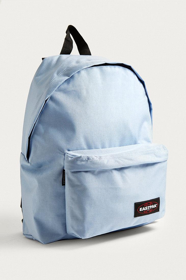 eastpak blue backpack
