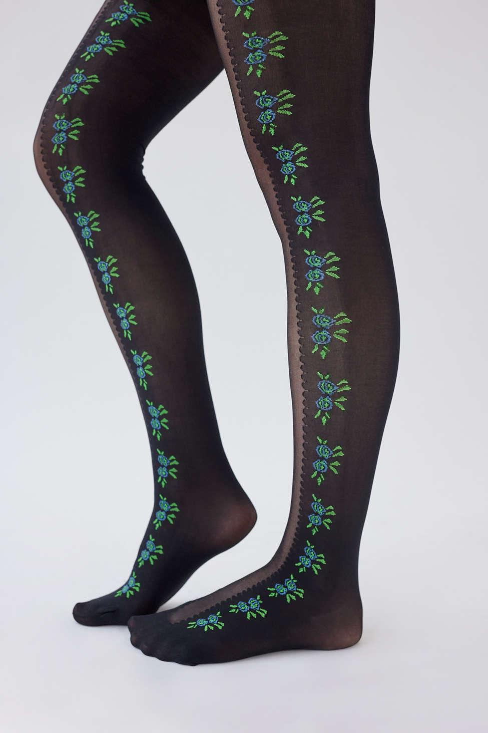 Urban Outfitters Astrid Floral Tight in Black Lyst Canada