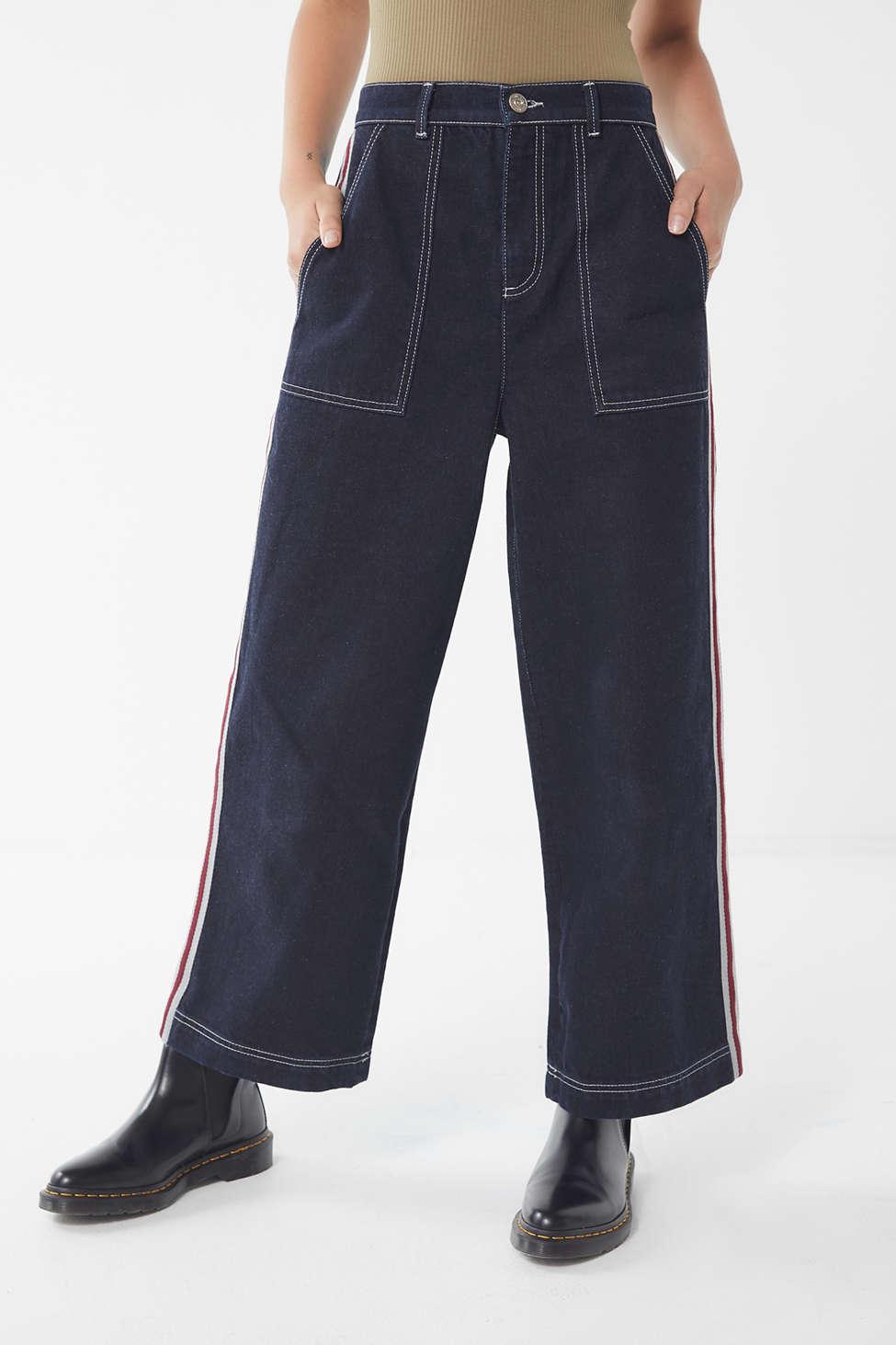 bdg contrast stitch carpenter jean