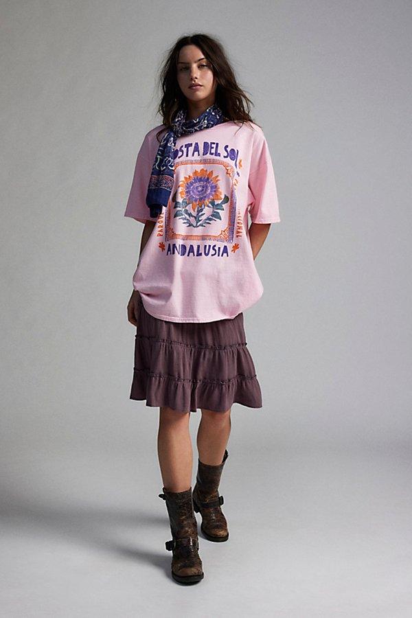 Urban Outfitters Costa Del Sol T-Shirt Dress in Pink | Lyst Urban Outfitters Costa Del Sol T-Shirt Dress in Pink | Lyst