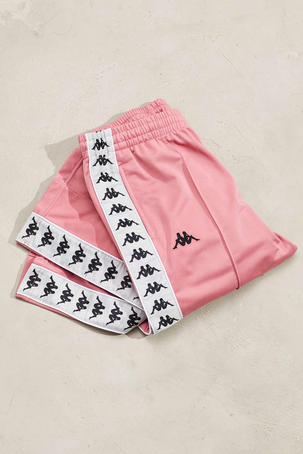 Kappa Synthetic Silver Banda Astoria Track Pant in Pink for Men - Lyst