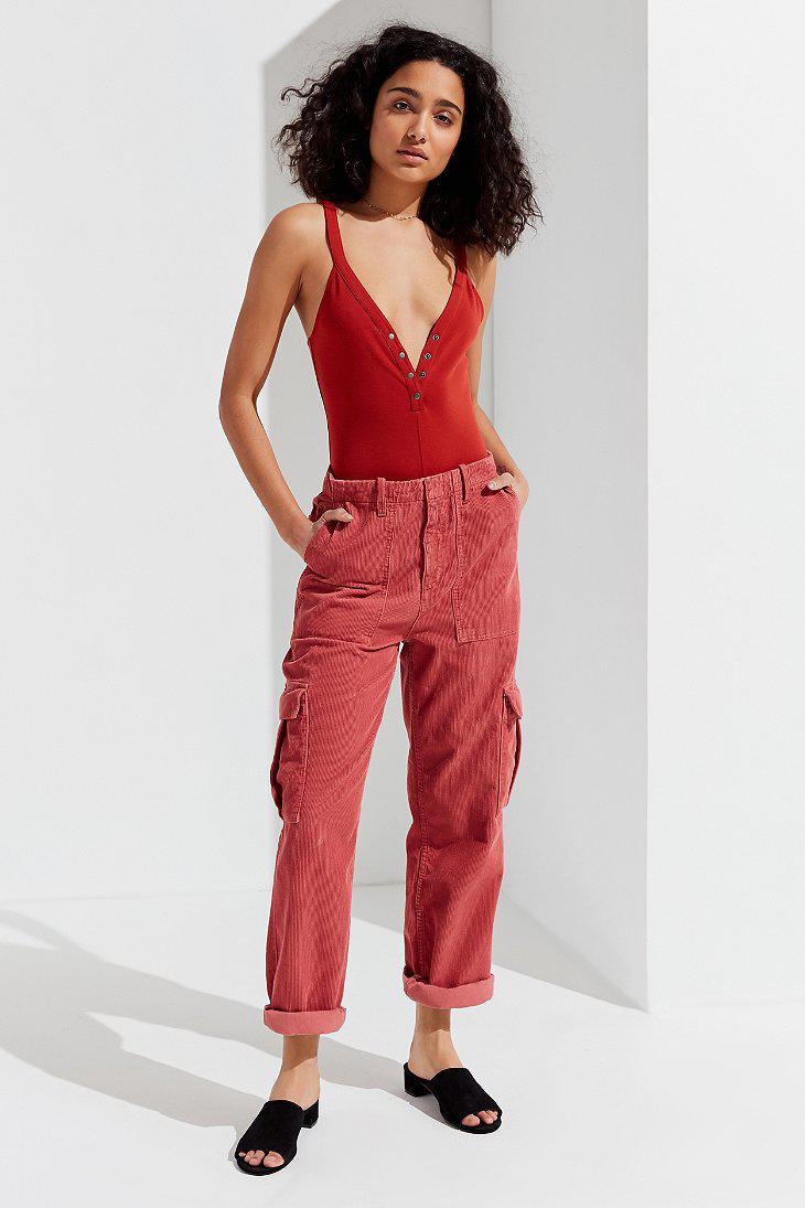 urban outfitters pink cargo pants