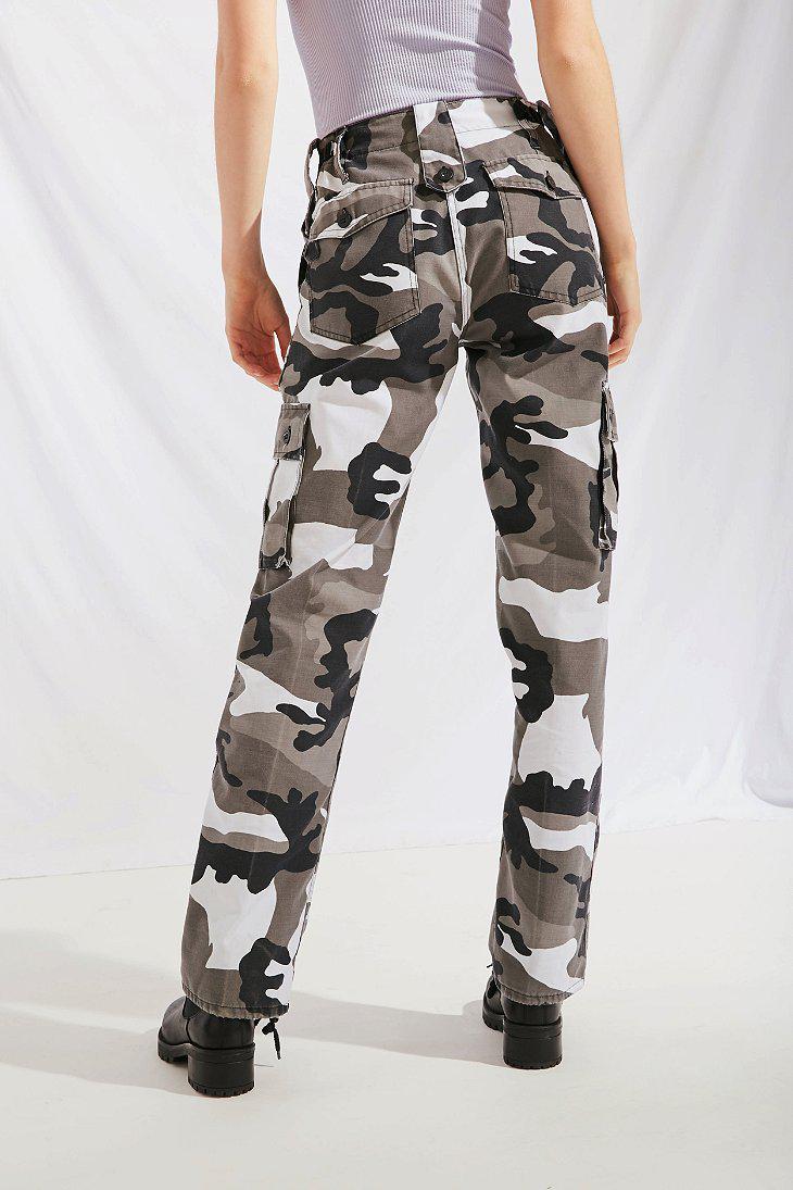 Urban Outfitters Cotton Vintage Colorful Camo Pant in Black - Lyst
