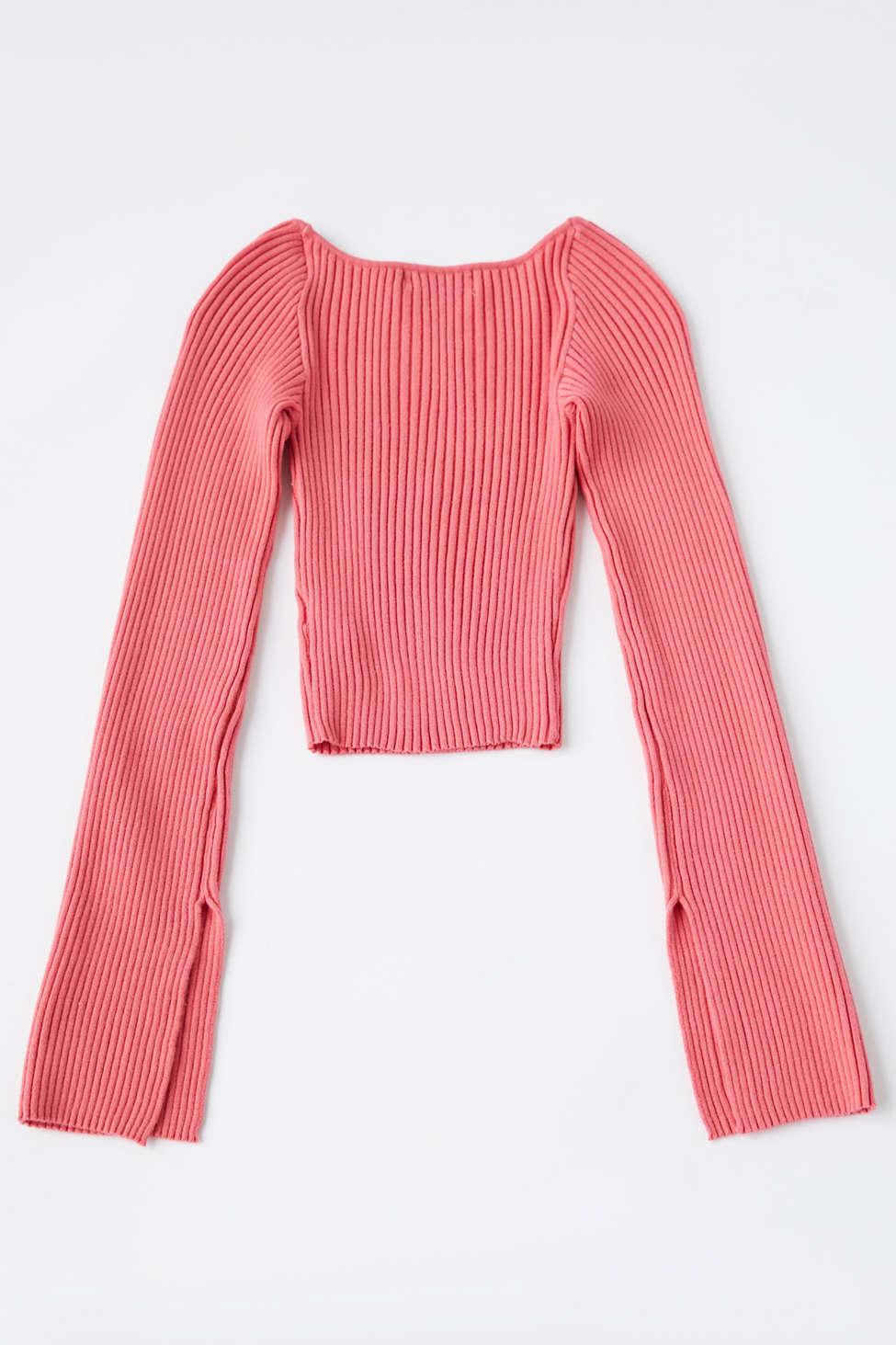 Pink sweater urban outfitters Clearance