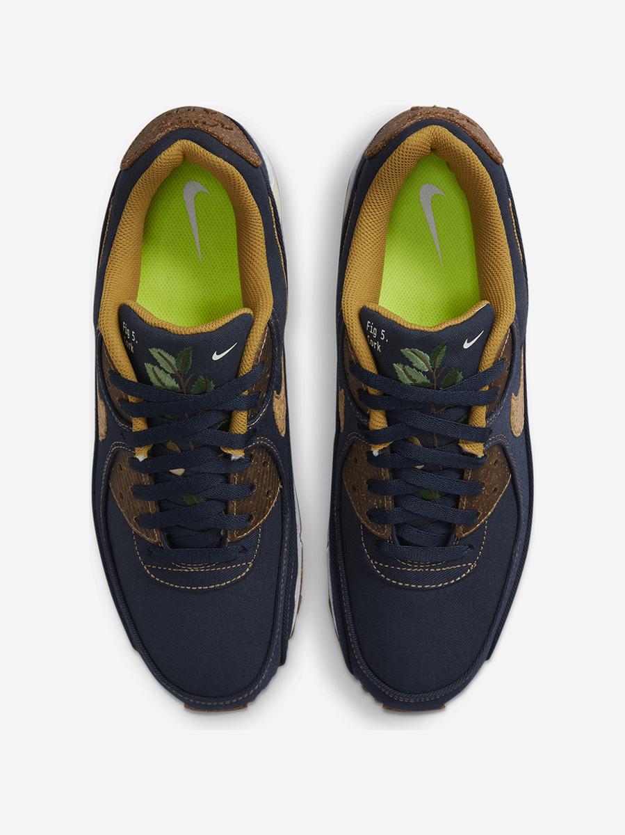 Nike Air Max 90 Se Obsidian Cork Sneakers in Navy (Black) for Men - Lyst