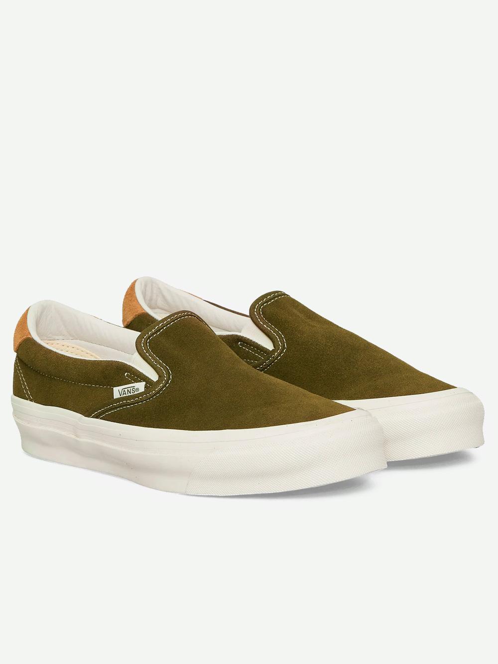 Vans Og Slip-on 59 Lx Sneakers in Green for Men | Lyst