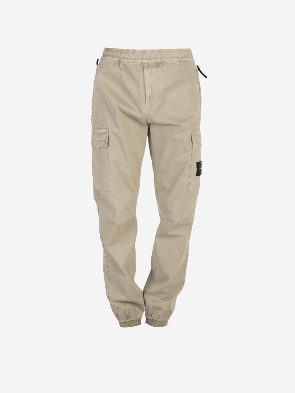 Stone Island Pantaloni Cargo T.co+old in Natural for Men | Lyst