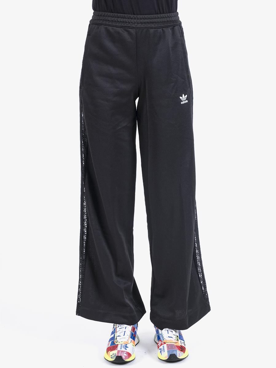 adidas Originals Lace Pantaloni Con Pizzo in Black - Lyst