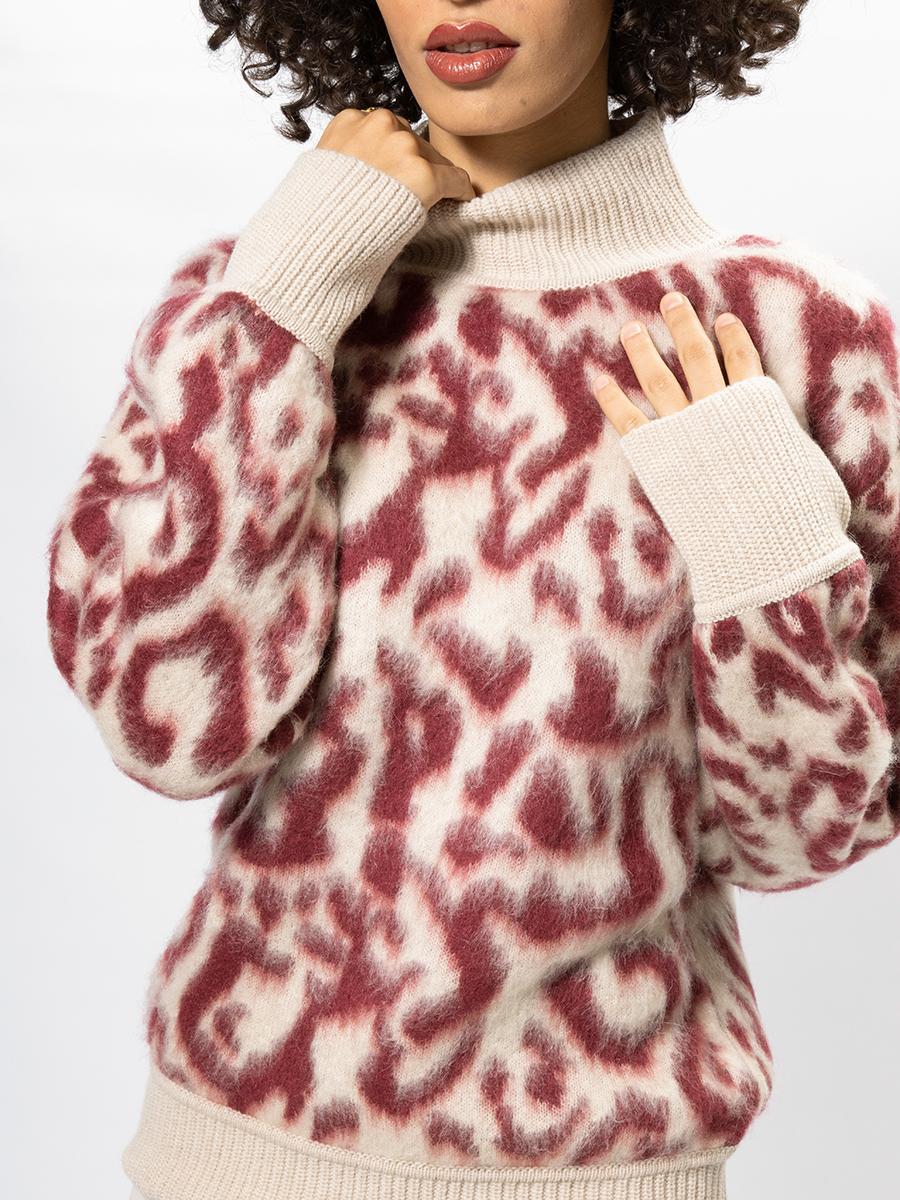 Erika Cavallini Semi Couture Maglione A Collo Alto | Lyst