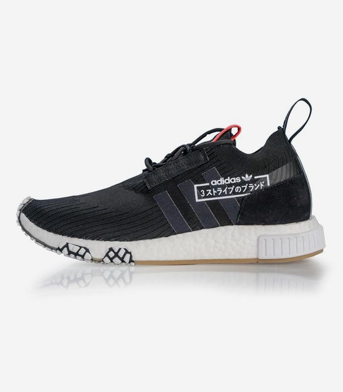 adidas Originals Nmd_racer Primeknit Sneakers in Black for Men - Lyst