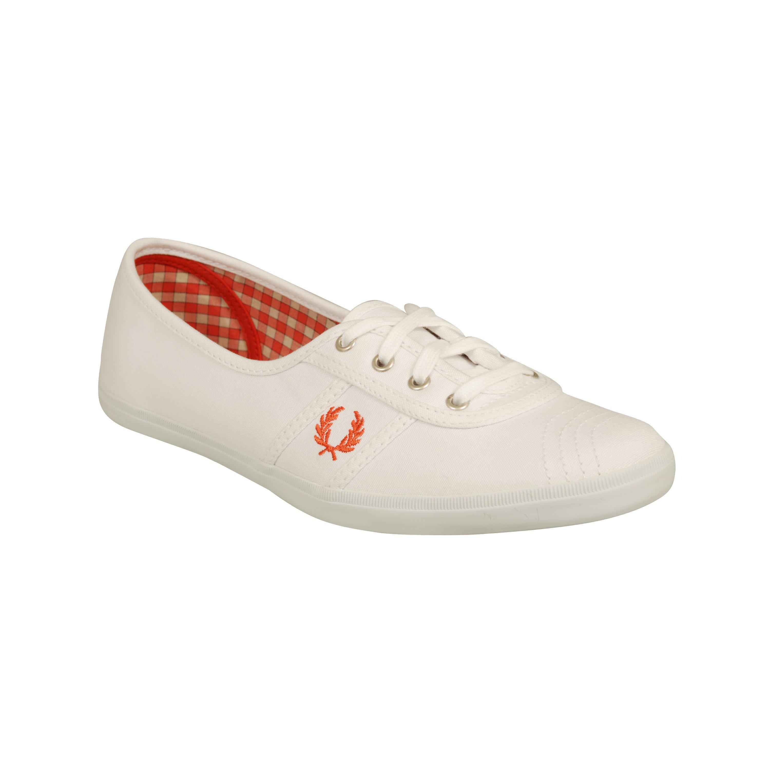 Fred perry womens plimsolls best sale