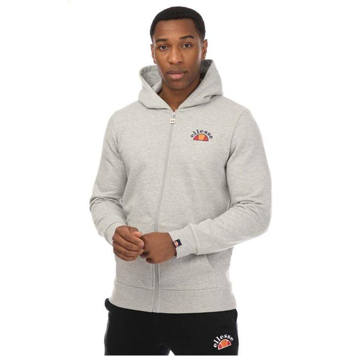 Ellesse Skova Full zip Hoodie in Grey for Men Lyst UK