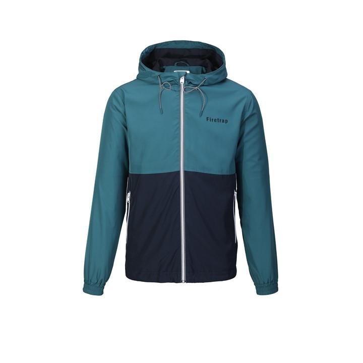 Firetrap All weather Durable Light Jacket in Blue for Men Lyst UK