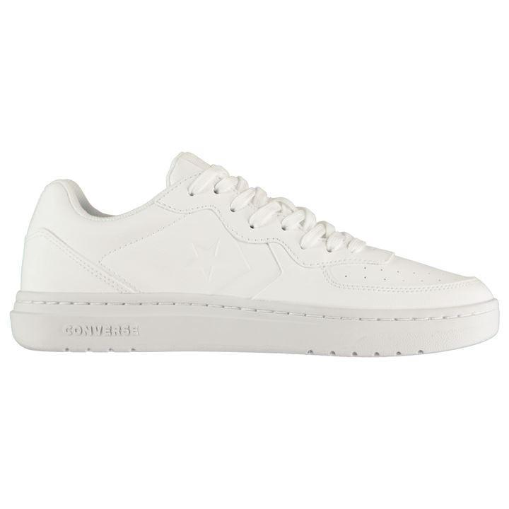 converse ox rival leather trainers
