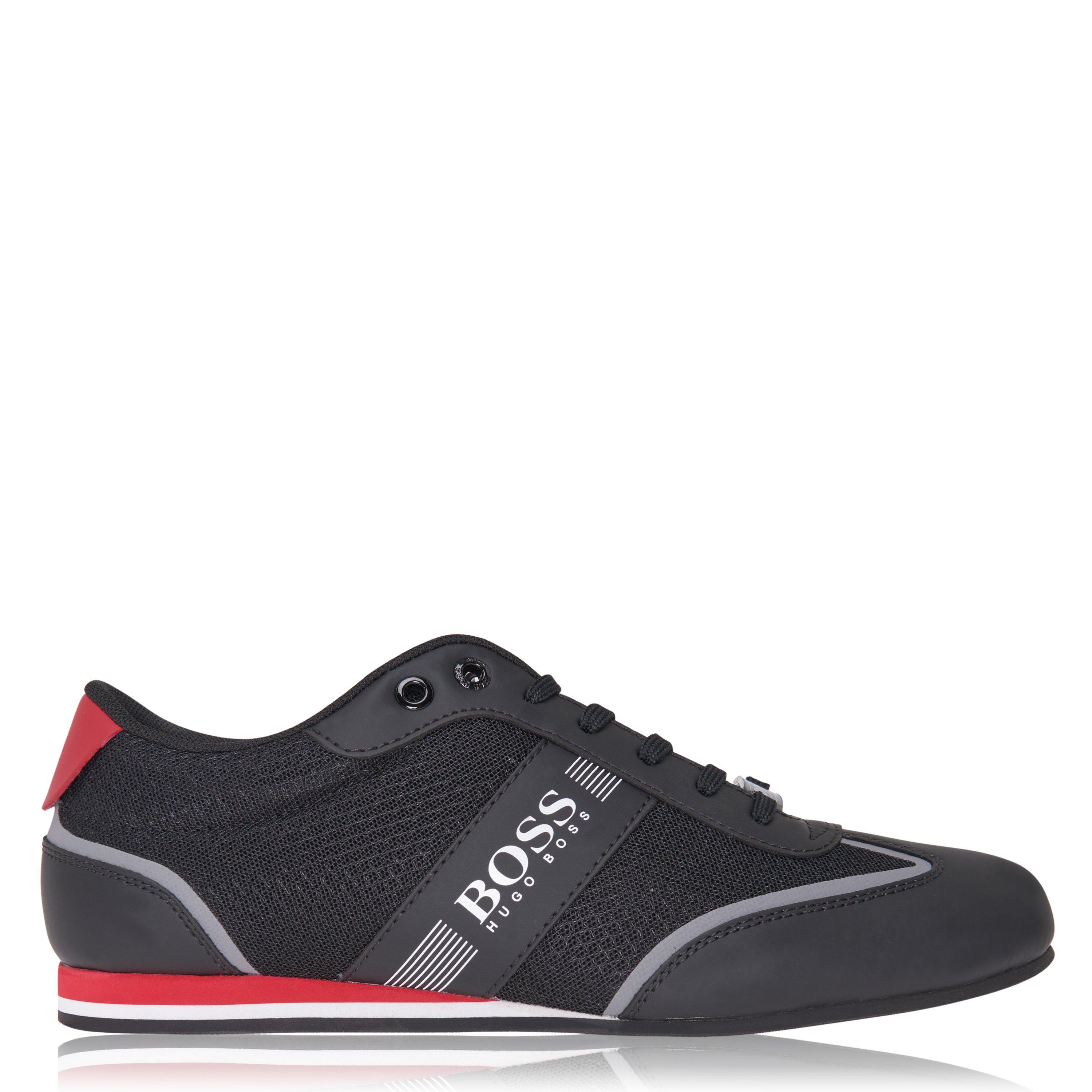 BOSS Lighter Tech Low Top Trainers in Blue for Men Lyst UK