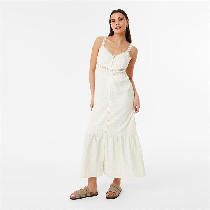 Jack Wills Cotton Maxi Dress in White Lyst UK