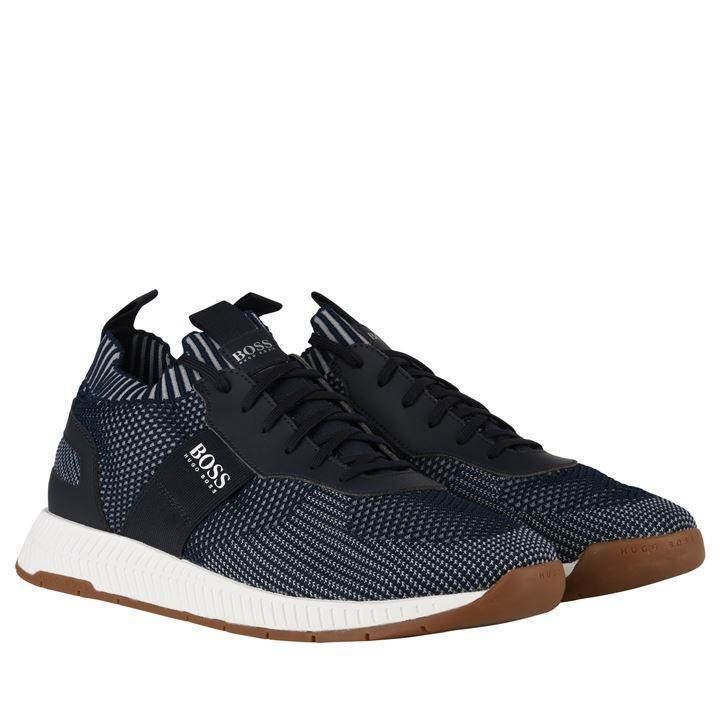 boss titanium runner mesh trainers