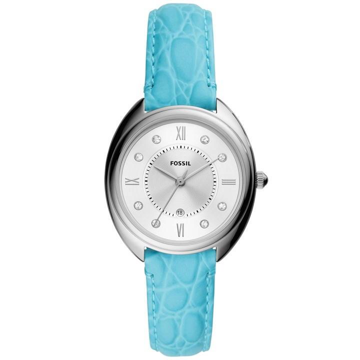Fossil Gabby Stainless Steel Fashion Analogue Quartz Watch in Blue Lyst UK