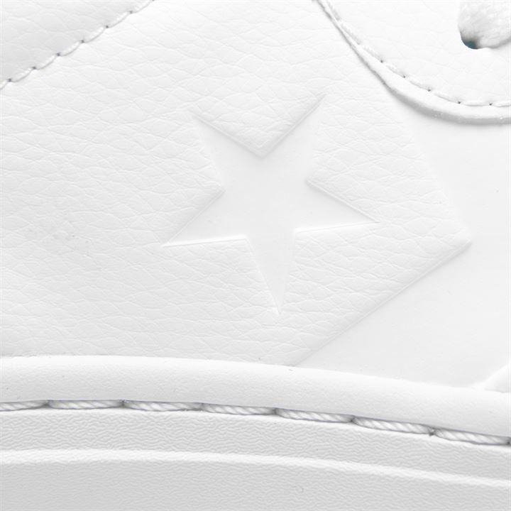 converse ox rival leather trainers