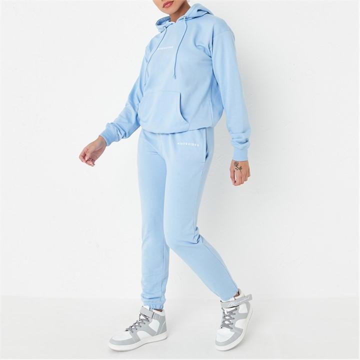 Missguided Petite Hoodie And joggers Co Ord Set in Blue Lyst UK