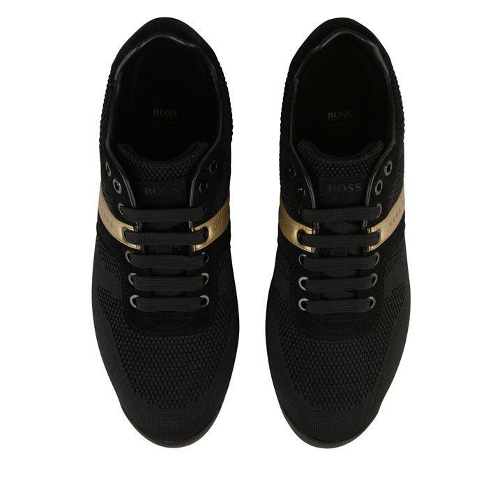 boss maze knit trainers
