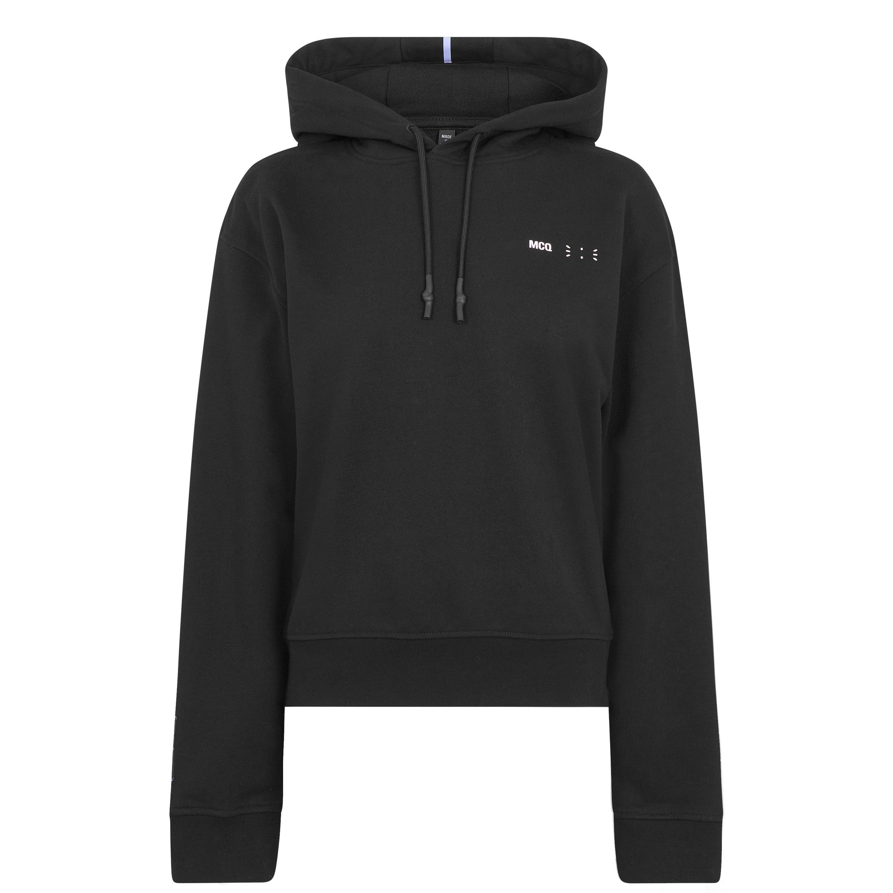 McQ Ico Jack Oth Hoodie in Black Lyst UK