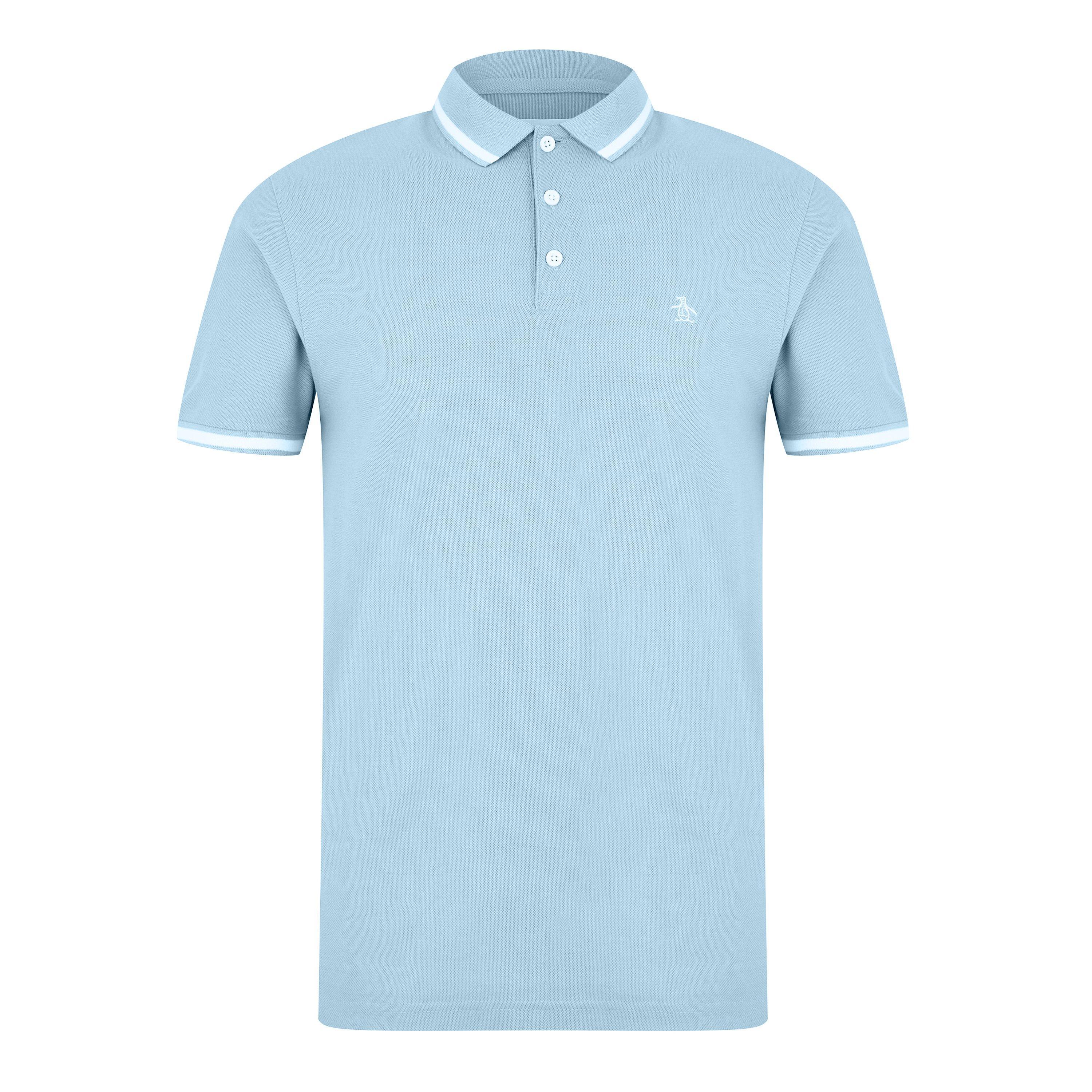 Original Penguin Con Tip Polo in Blue for Men Lyst UK