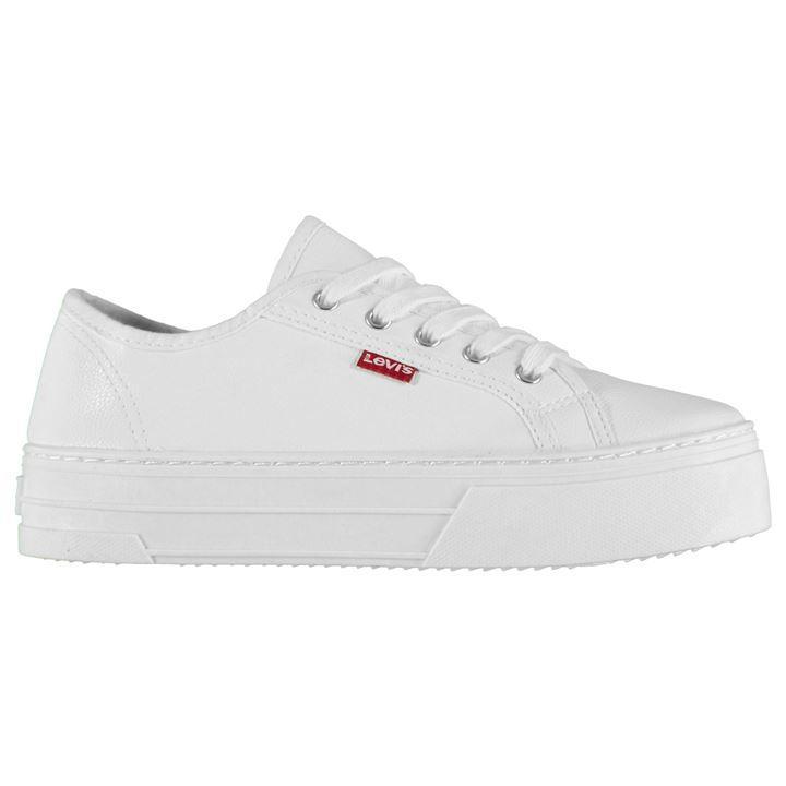 levis white trainers