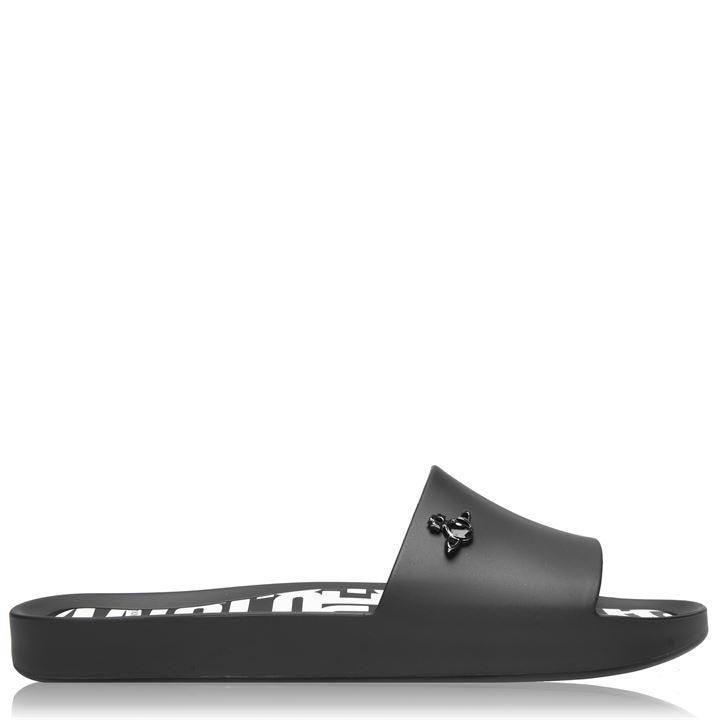 Vivienne Westwood X Melissa Black Contrast Beach Sliders | Lyst UK