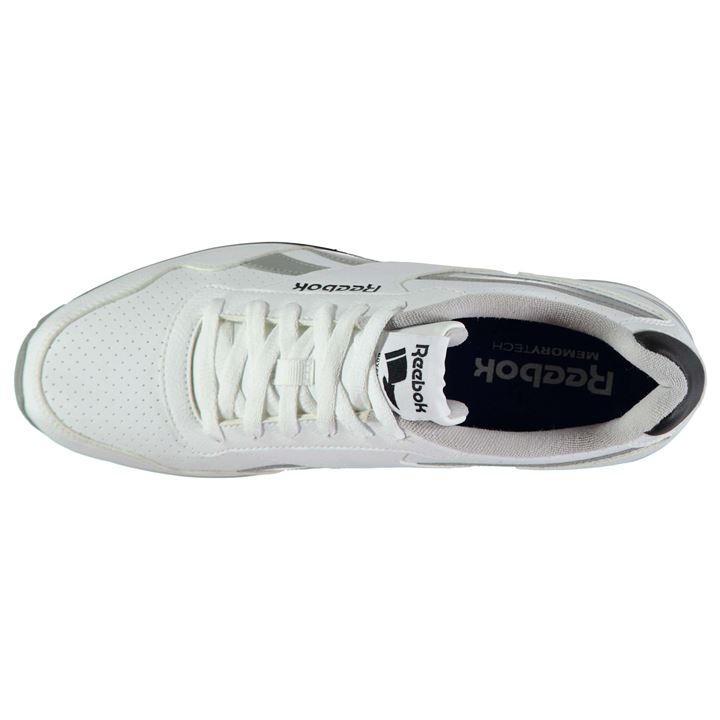 reebok royal glide clip perforated trainers mens