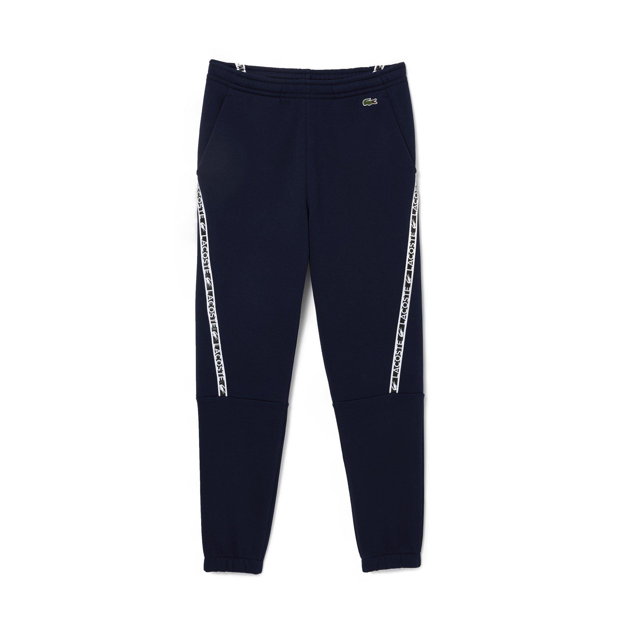 Lacoste Tape Jogging Pants in Blue for Men Lyst UK