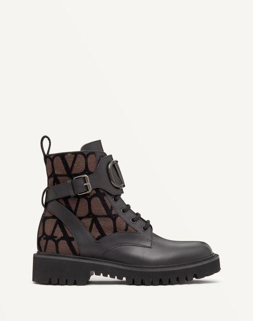 Valentino 35 ブーツ Valentino Garavani Rockstud 40MM Calfskin Biker Boots | Saks