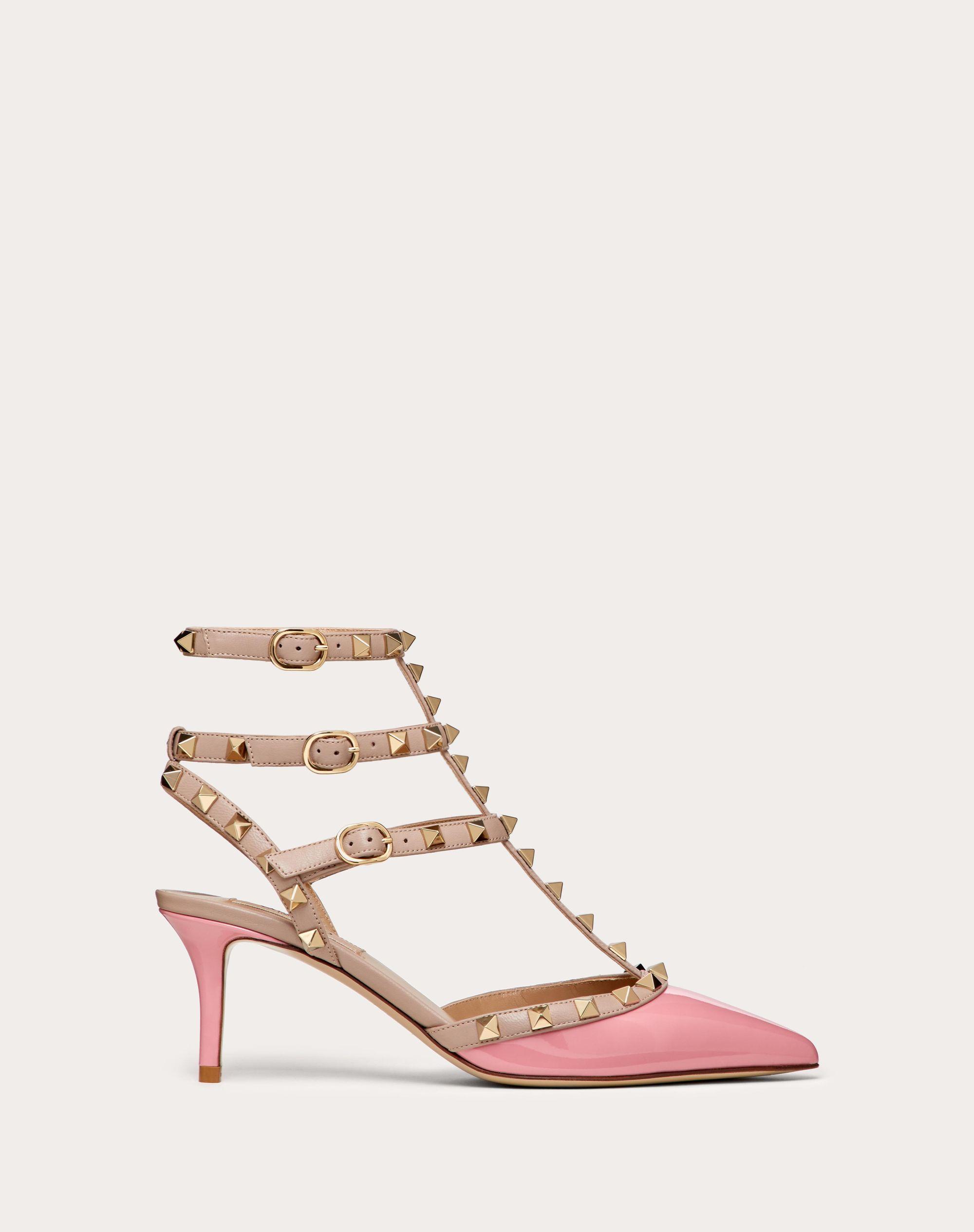 Valentino Garavani Rockstud Caged Pump 65mm in Pink Lyst Australia