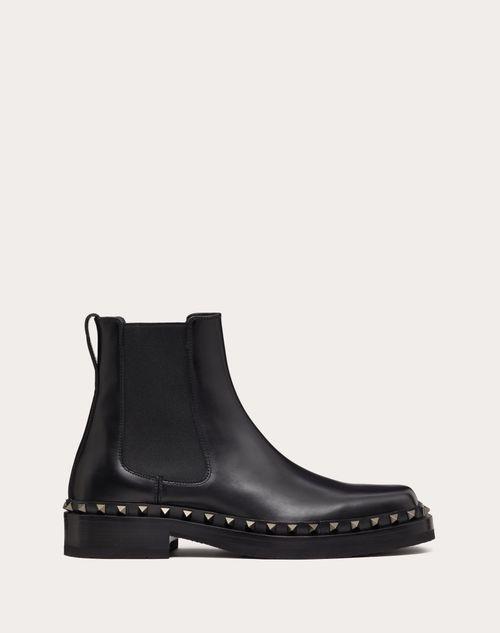 VALENTINO GARAVANI ロックスタッズアンクルブーツ