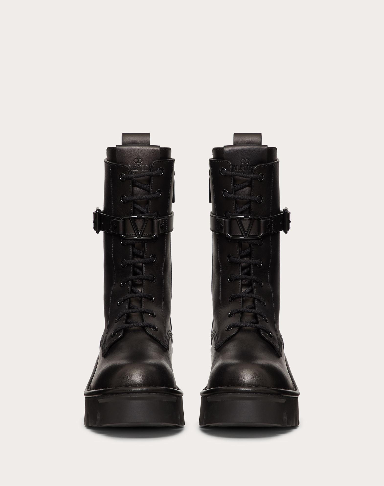 valentino combat boots
