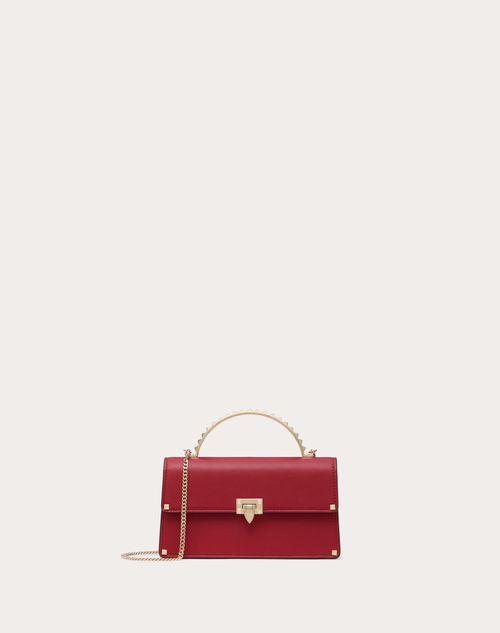 valentino ミニバックスタッズレッド
