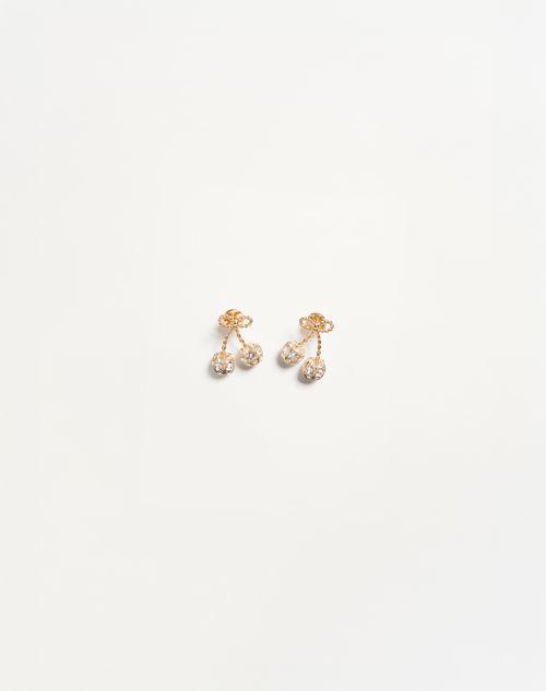 イヤリング VALENTINO GARAVANI EARRINGS Valentino Garavani VLogo Signature Pearl Stud Earrings