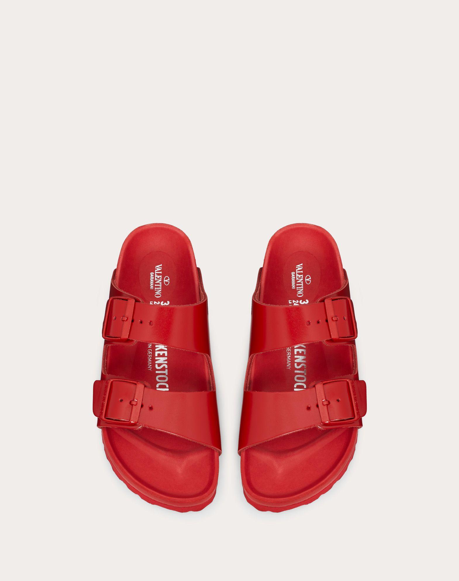 Valentino Birkenstock X Garavani Sandals in Red for Men - Lyst